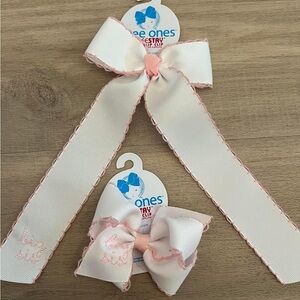 NWT wee ones big sister hair bows 🎀